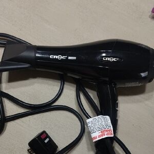 CROC Hybrid Black Professional Hair Dryer